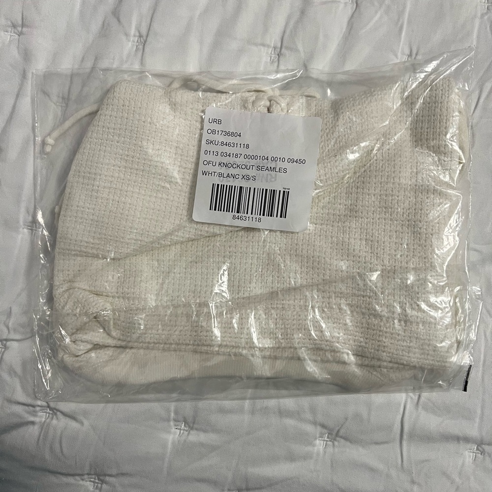 NWT Out From Under Knockout Seamless Lace-Up Top XS/S - Picture 3 of 5